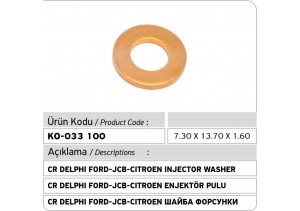 CR Delphi - Ford - JCB - Citroen Enjektör Pulu